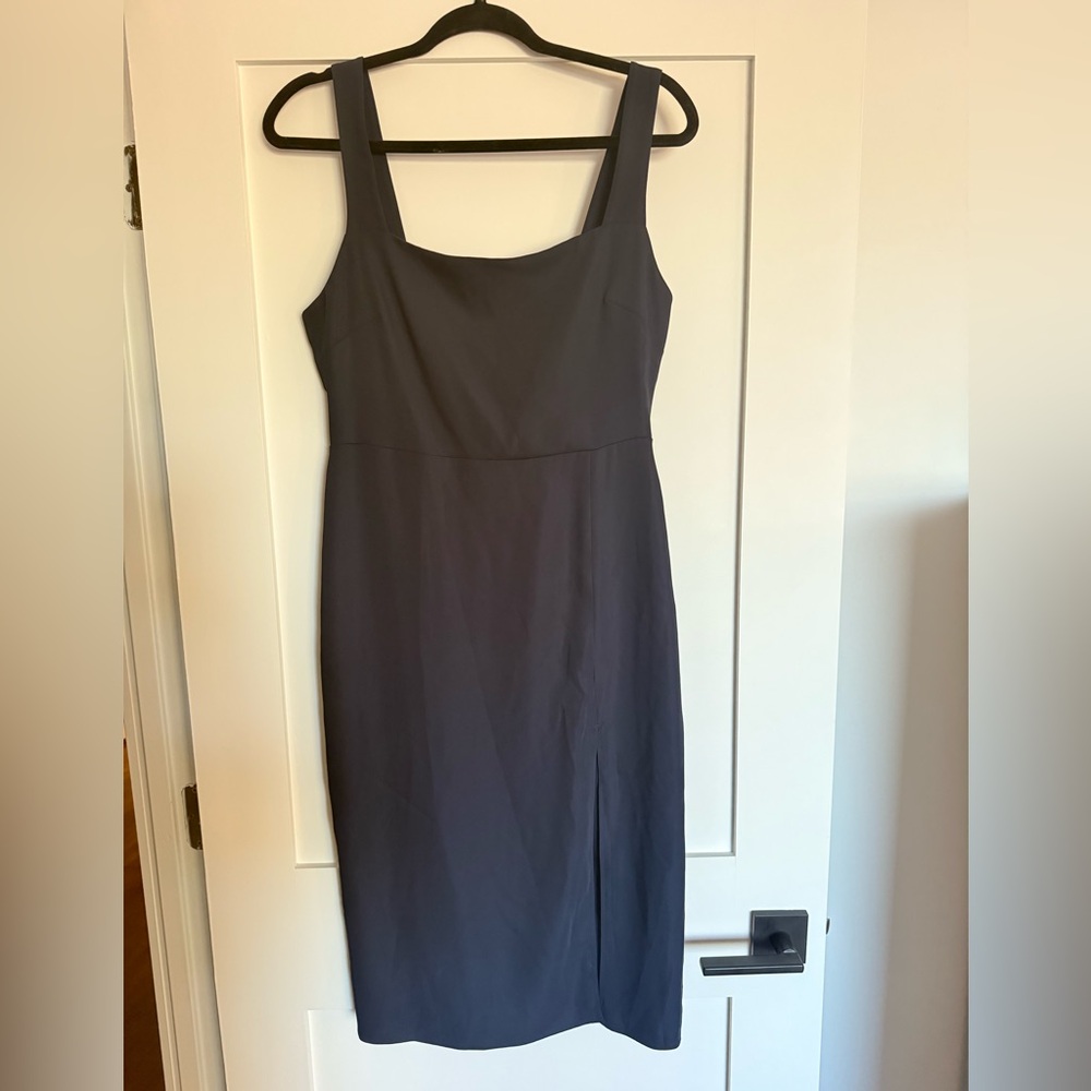 Babaton dark blue Midi Dress